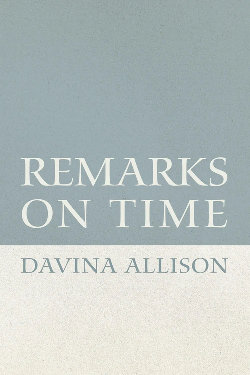 Cover of Remarks on Time
