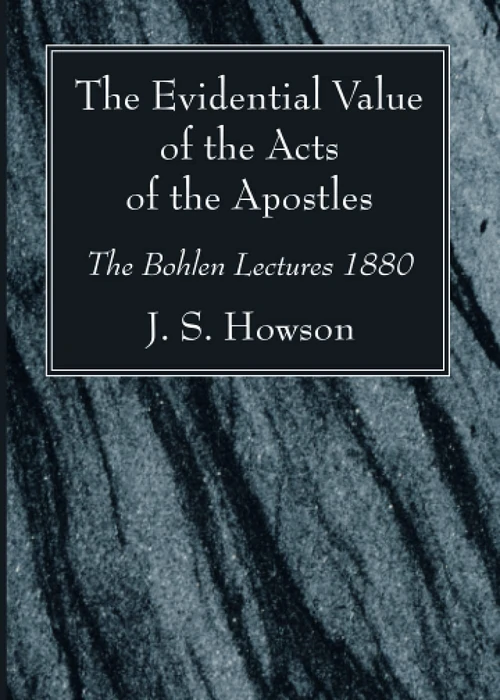 Cover of The Evidential Value of the Acts of the Apostles