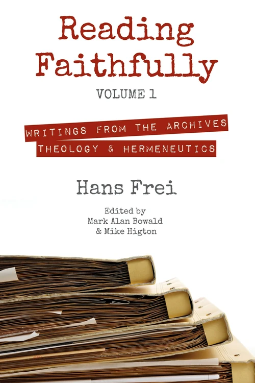 Cover of Reading Faithfully, Volume 1