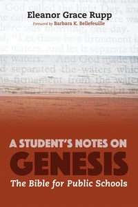 Cover of A Student’s Notes on Genesis