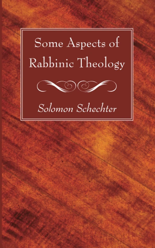 Cover of Some Aspects of Rabbinic Theology