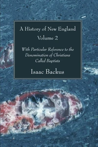 Cover of A History of New England, Volume 2
