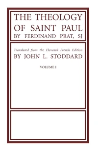 Cover of The Theology of Saint Paul, Volume 1