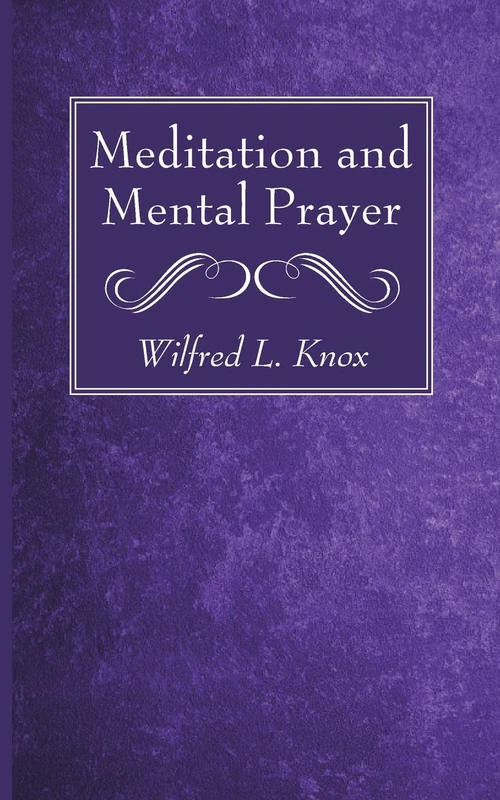 Cover of Meditation and Mental Prayer