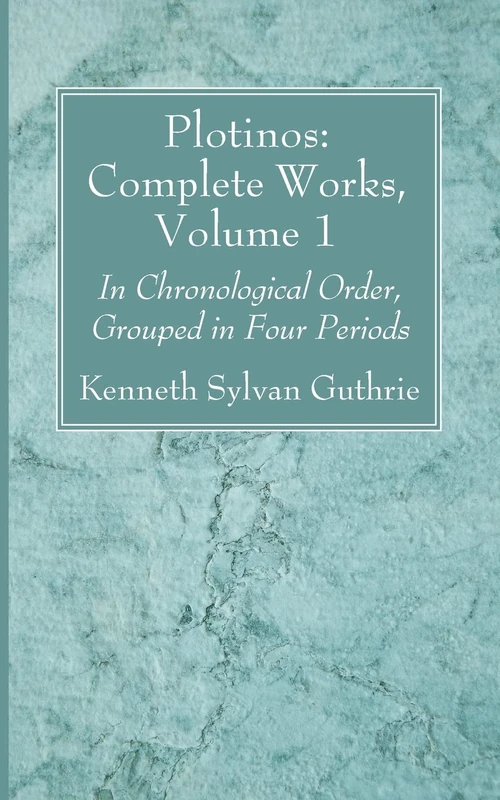 Cover of Plotinos: Complete Works, Volume 1