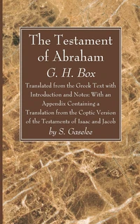 Cover of The Testament of Abraham