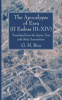 Cover of The Apocalypse of Ezra (II Esdras III-XIV)