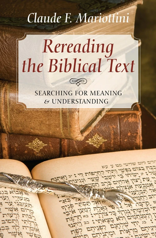 Cover of Rereading the Biblical Text