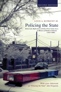 Cover of Policing the State, Second Edition