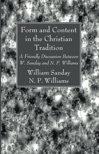 Cover of Form and Content in the Christian Tradition