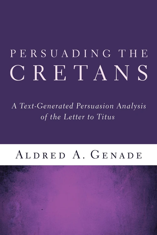 Cover of Persuading the Cretans
