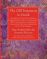 Cover of The Old Testament in Greek, Volume I The Octateuch, Part II Exodus and Leviticus