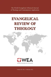Cover of Evangelical Review of Theology, Volume 46, Number 1, February 2022