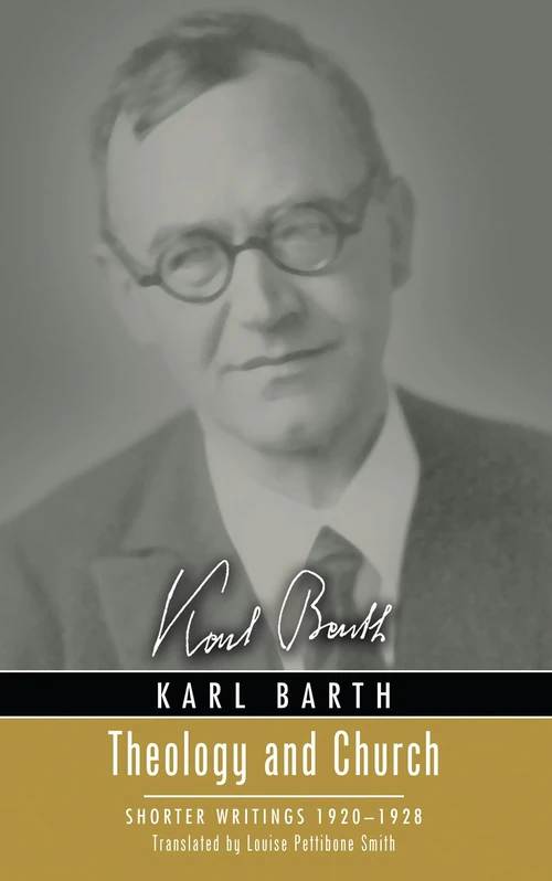 Cover of Theology and Church