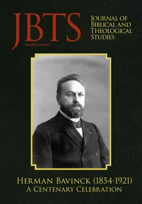 Cover of Journal of Biblical and Theological Studies, Issue 6.2