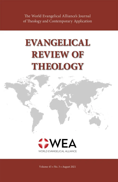 Cover of Evangelical Review of Theology, Volume 45, Number 3, August 2021