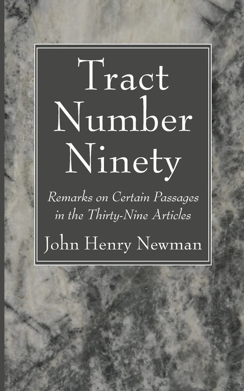 Cover of Tract Number Ninety