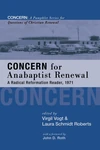 Cover of Concern for Anabaptist Renewal