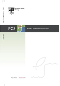 Cover of Post-Christendom Studies: Volume 6