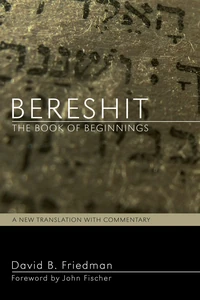 Cover of Bereshit, The Book of Beginnings