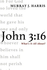 Cover of John 3:16