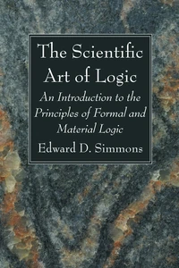 Cover of The Scientific Art of Logic