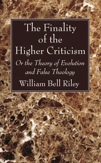 Cover of The Finality of the Higher Criticism