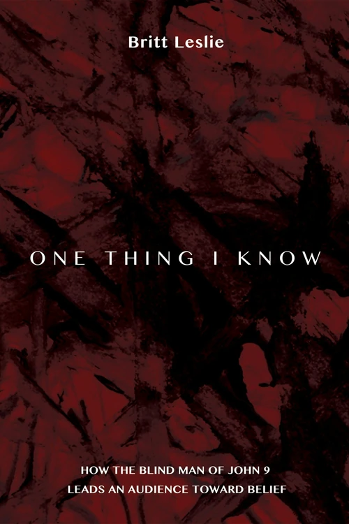 Cover of One Thing I Know