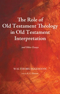 Cover of The Role of Old Testament Theology in Old Testament Interpretation