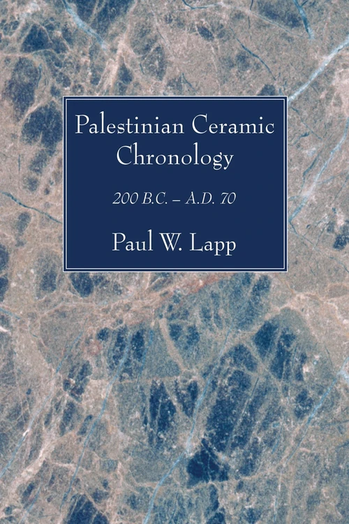 Cover of Palestinian Ceramic Chronology