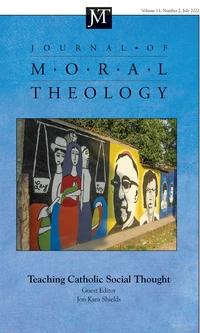 Cover of Journal of Moral Theology, Volume 11, Issue 2