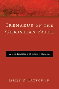 Cover of Irenaeus on the Christian Faith