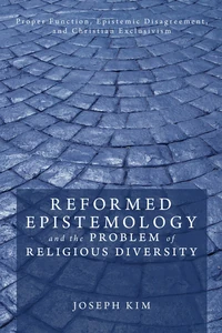 Cover of Reformed Epistemology and the Problem of Religious Diversity