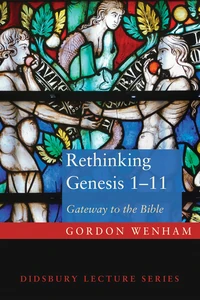 Cover of Rethinking Genesis 1–11