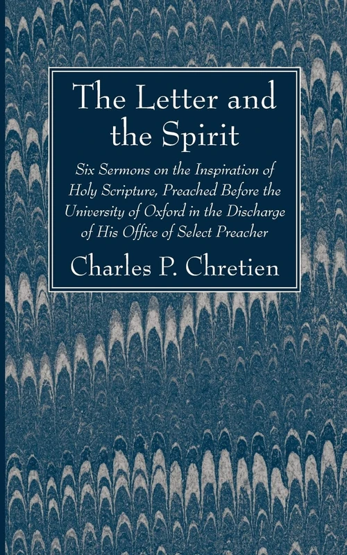 Cover of The Letter and the Spirit