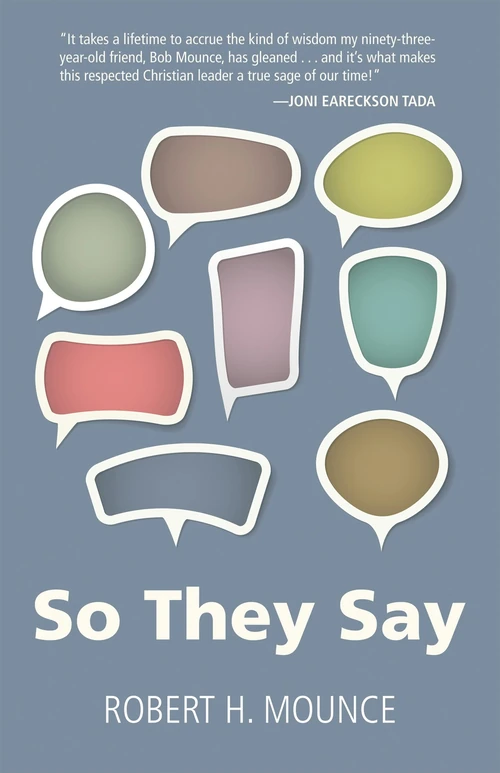 Cover of So They Say
