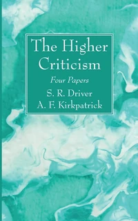 Cover of The Higher Criticism