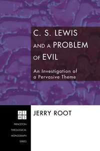 Cover of C. S. Lewis and a Problem of Evil