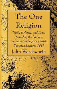 Cover of The One Religion