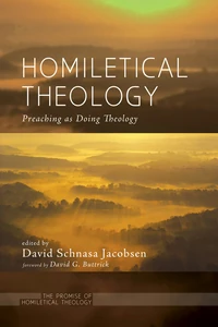 Cover of Homiletical Theology