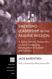 Cover of Emerging Leadership in the Pauline Mission