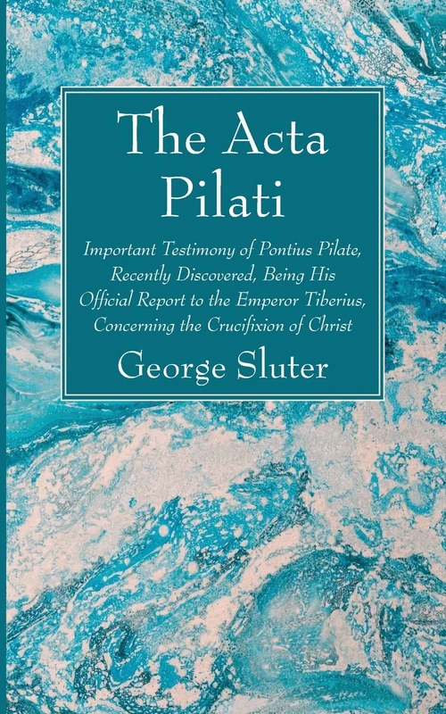 Cover of The Acta Pilati