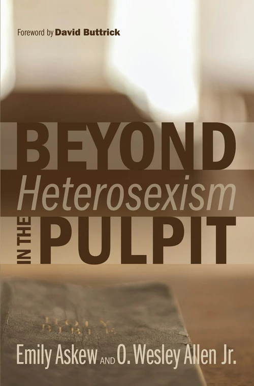 Cover of Beyond Heterosexism in the Pulpit