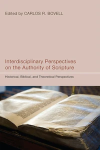 Cover of Interdisciplinary Perspectives on the Authority of Scripture