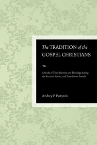 Cover of The Tradition of the Gospel Christians