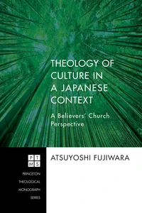 Cover of Theology of Culture in a Japanese Context