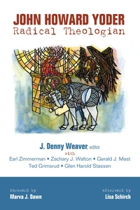 Cover of John Howard Yoder