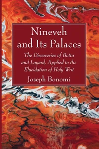 Cover of Nineveh and Its Palaces