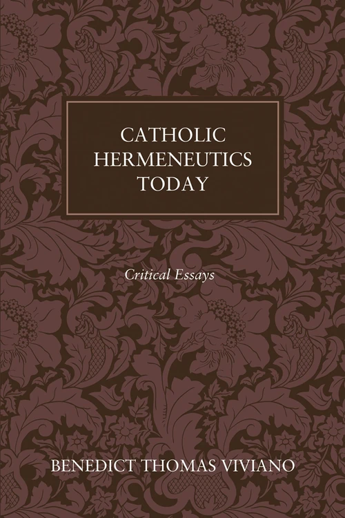 Cover of Catholic Hermeneutics Today