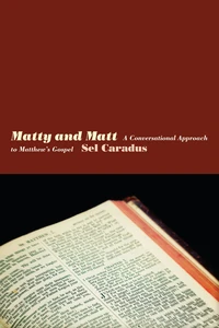 Cover of Matty and Matt